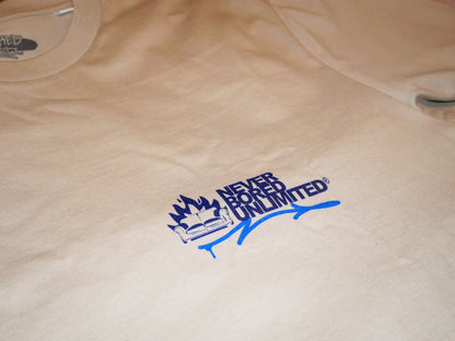 NEVER BORED UNLTD. - Stencil Style T-Shirt
