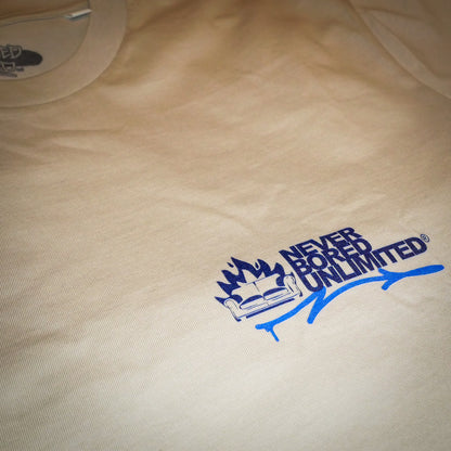 NEVER BORED UNLTD. - Stencil Style T-Shirt