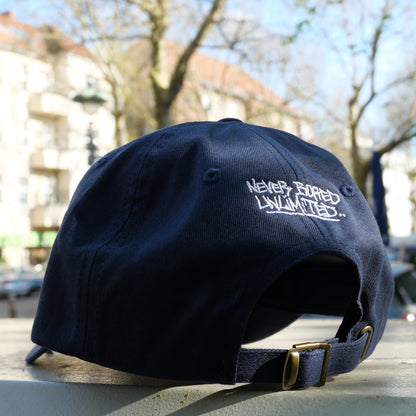 NEVER BORED UNLTD. - Doppelbesticktes Cap